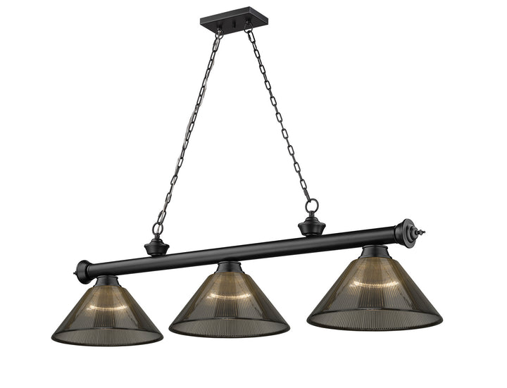 Z-Lite Cordon 2306-3MB-ARS Pendant Light - Matte Black