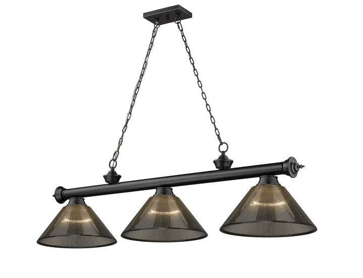 Z-Lite Cordon 2306-3MB-ARS Pendant Light - Matte Black