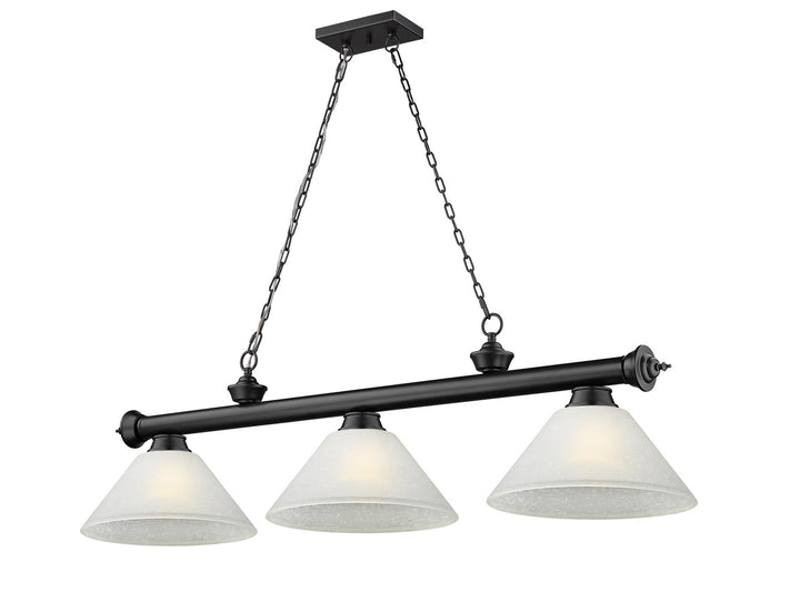 Z-Lite Cordon 2306-3MB-AWL14 Pendant Light - Matte Black