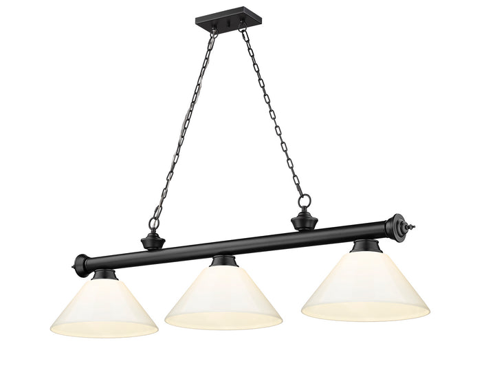 Z-Lite Cordon 2306-3MB-PWH Pendant Light - Matte Black