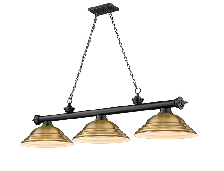Z-Lite Cordon 2306-3MB-SRB Pendant Light - Matte Black