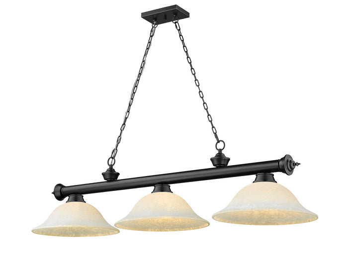 Z-Lite Cordon 2306-3MB-WM16 Pendant Light - Matte Black