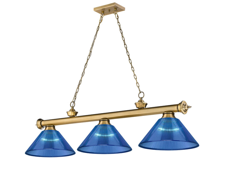 Z-Lite Cordon 2306-3RB-ARDB Pendant Light - Rubbed Brass