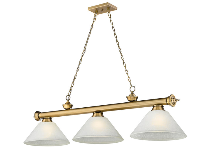 Z-Lite Cordon 2306-3RB-AWL14 Pendant Light - Rubbed Brass