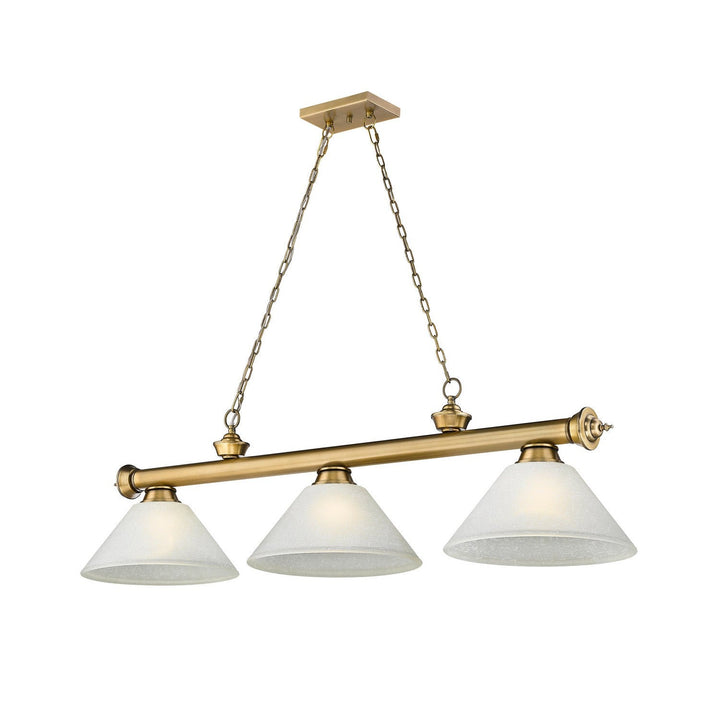 Z-Lite Cordon 2306-3RB-AWL14 Pendant Light - Rubbed Brass