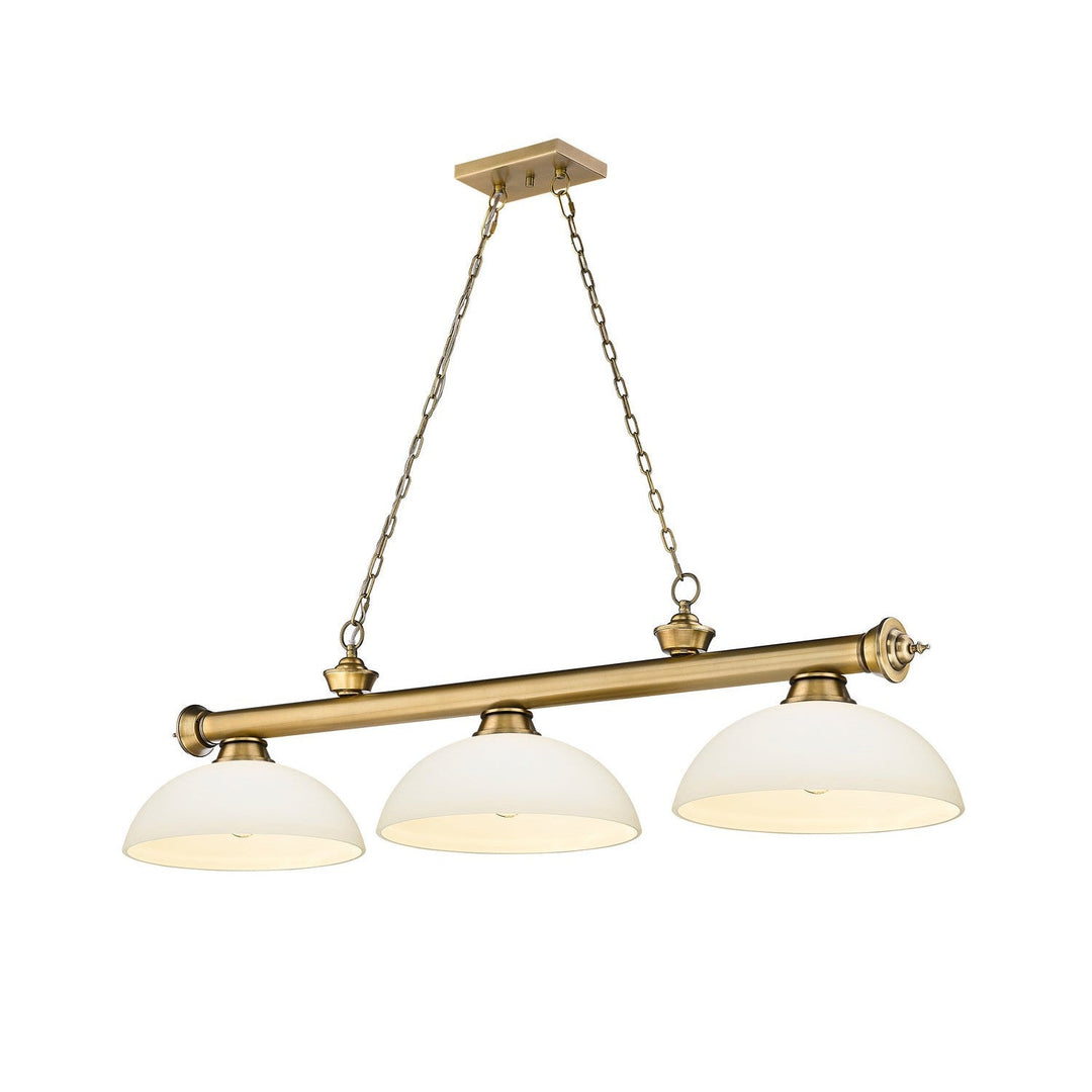 Z-Lite Cordon 2306-3RB-DMO14 Pendant Light - Rubbed Brass