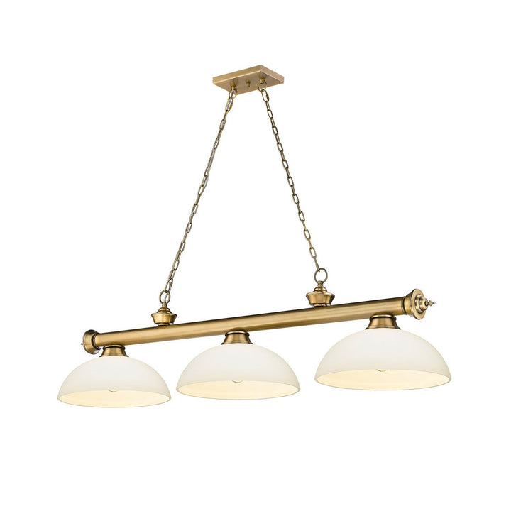 Z-Lite Cordon 2306-3RB-DMO14 Pendant Light - Rubbed Brass