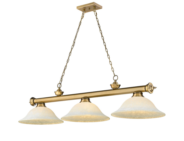 Z-Lite Cordon 2306-3RB-WM16 Pendant Light - Rubbed Brass