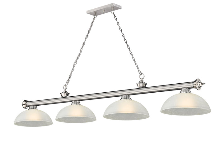 Z-Lite Cordon 2306-4BN-DWL14 Pendant Light - Brushed Nickel