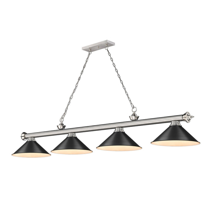 Z-Lite Cordon 2306-4BN-MB15 Pendant Light - Brushed Nickel