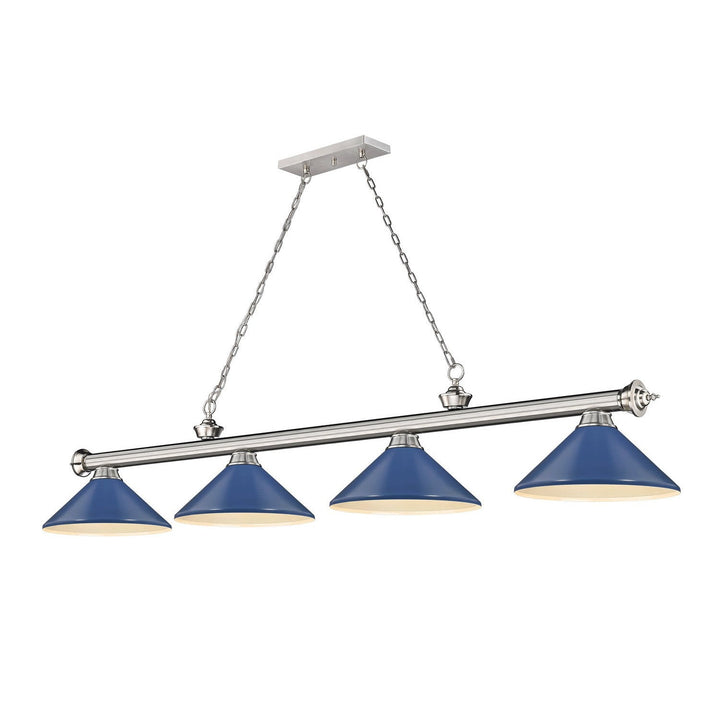 Z-Lite Cordon 2306-4BN-MNB Pendant Light - Brushed Nickel