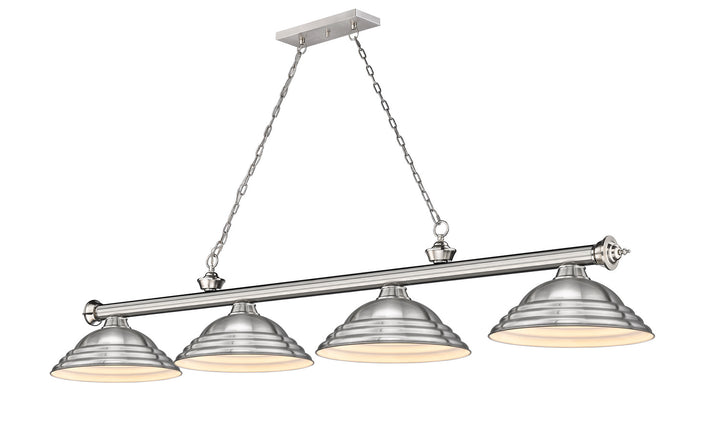 Z-Lite Cordon 2306-4BN-SBN Pendant Light - Brushed Nickel