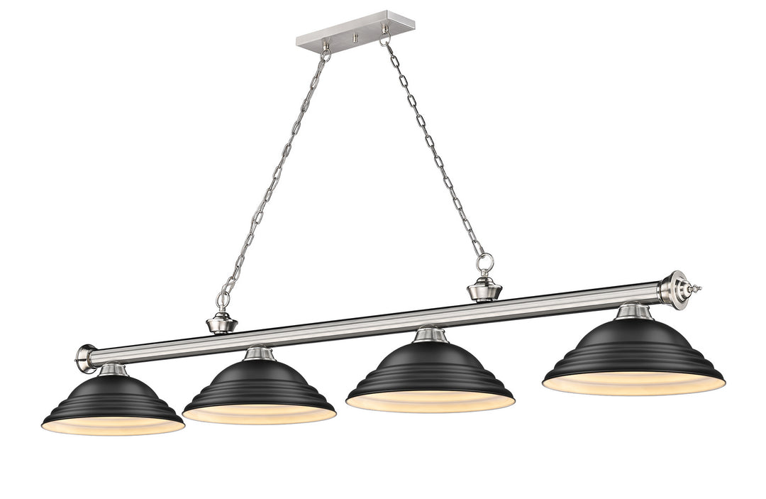 Z-Lite Cordon 2306-4BN-SMB Pendant Light - Brushed Nickel