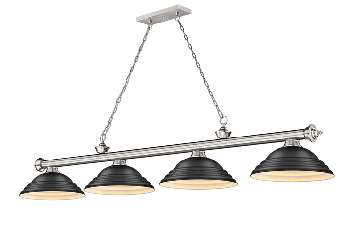 Z-Lite Cordon 2306-4BN-SMB Pendant Light - Brushed Nickel