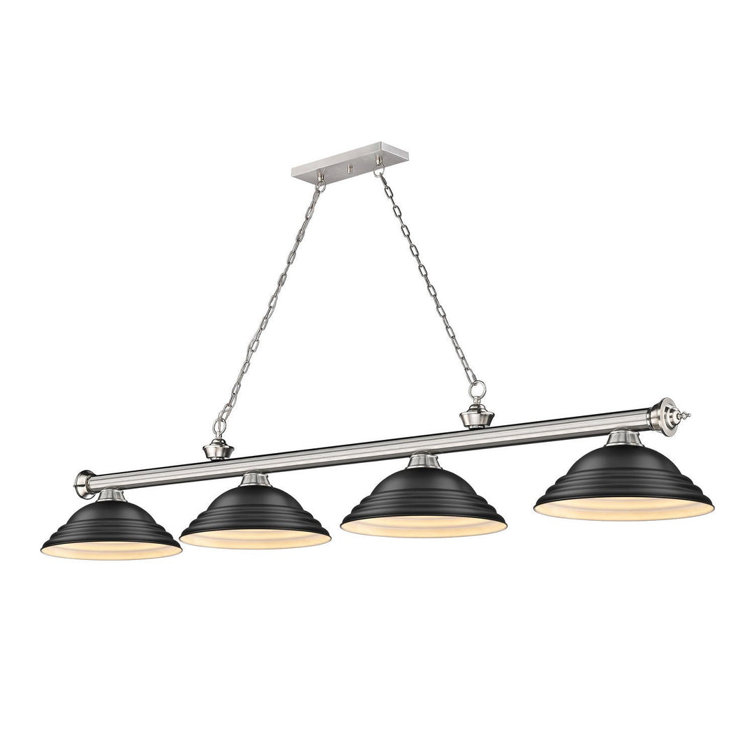 Z-Lite Cordon 2306-4BN-SMB Pendant Light - Brushed Nickel
