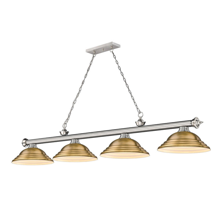 Z-Lite Cordon 2306-4BN-SRB Pendant Light - Brushed Nickel