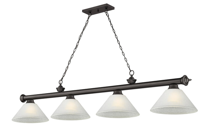 Z-Lite Cordon 2306-4BRZ-AWL14 Pendant Light - Bronze