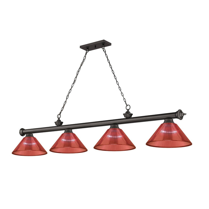 Z-Lite Cordon 2306-4BRZ-PRD Pendant Light - Bronze