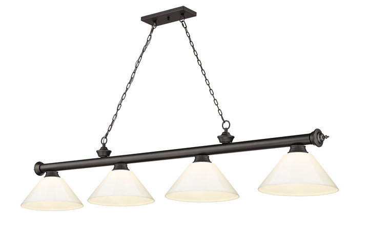 Z-Lite Cordon 2306-4BRZ-PWH Pendant Light - Bronze
