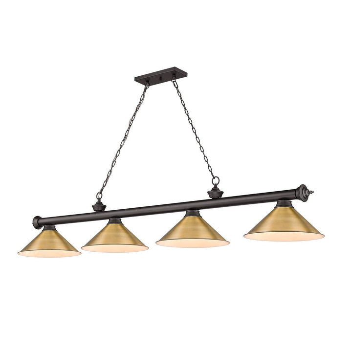 Z-Lite Cordon 2306-4BRZ-RB15 Pendant Light - Bronze