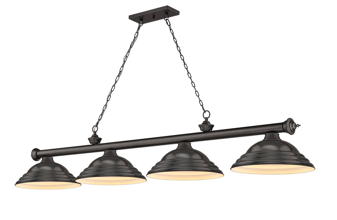 Z-Lite Cordon 2306-4BRZ-SBRZ Pendant Light - Bronze