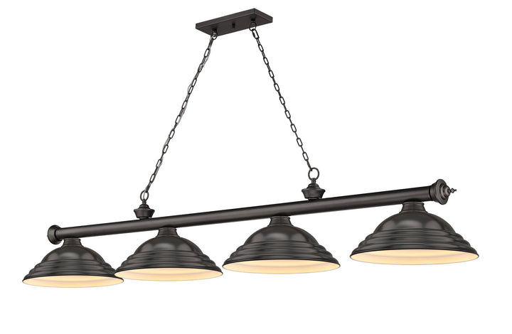 Z-Lite Cordon 2306-4BRZ-SBRZ Pendant Light - Bronze