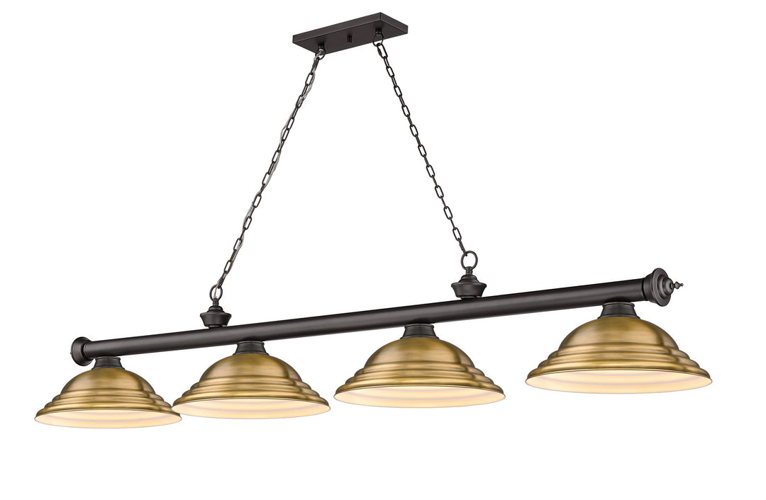 Z-Lite Cordon 2306-4BRZ-SRB Pendant Light - Bronze