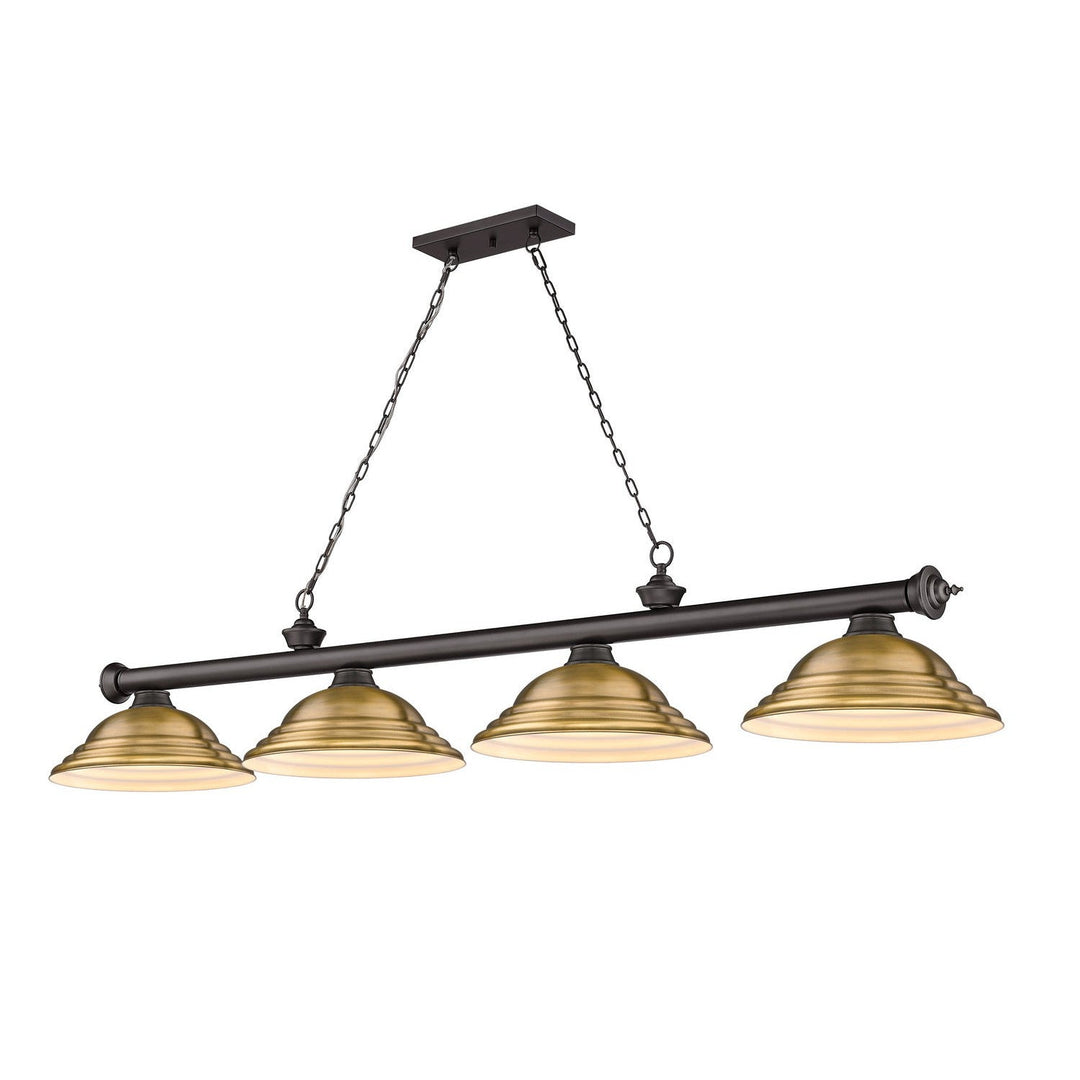 Z-Lite Cordon 2306-4BRZ-SRB Pendant Light - Bronze