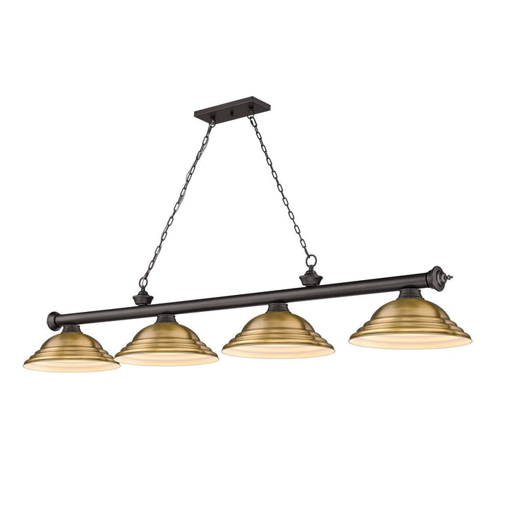 Z-Lite Cordon 2306-4BRZ-SRB Pendant Light - Bronze