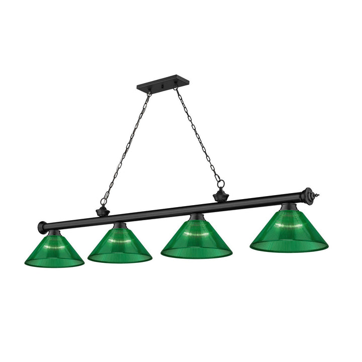 Z-Lite Cordon 2306-4MB-ARG Pendant Light - Matte Black