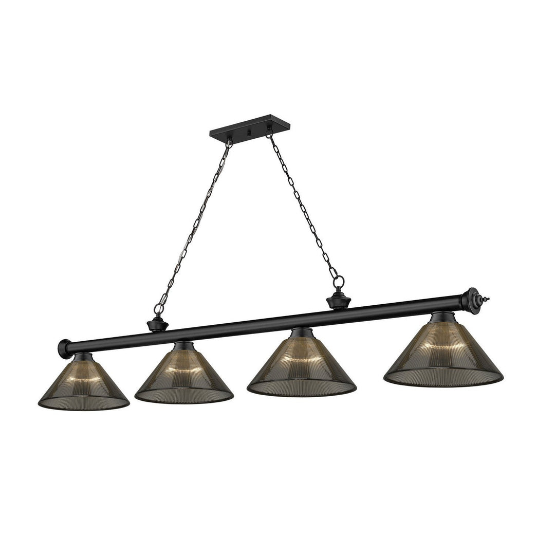 Z-Lite Cordon 2306-4MB-ARS Pendant Light - Matte Black