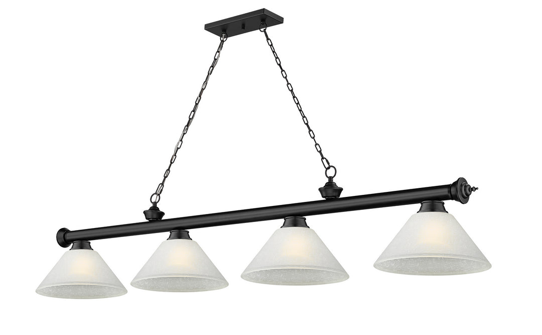 Z-Lite Cordon 2306-4MB-AWL14 Pendant Light - Matte Black