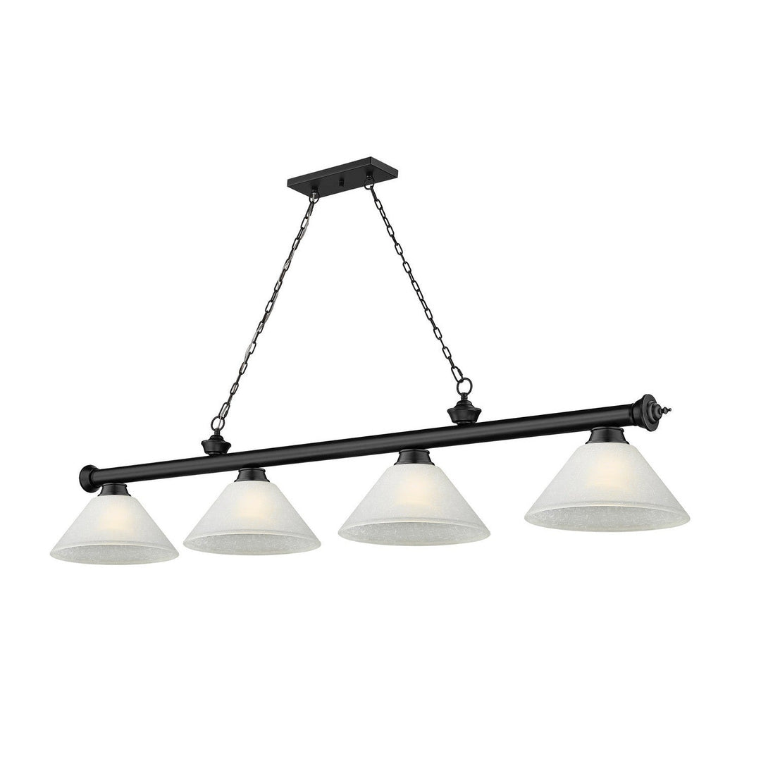 Z-Lite Cordon 2306-4MB-AWL14 Pendant Light - Matte Black