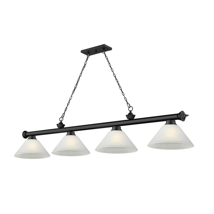 Z-Lite Cordon 2306-4MB-AWL14 Pendant Light - Matte Black