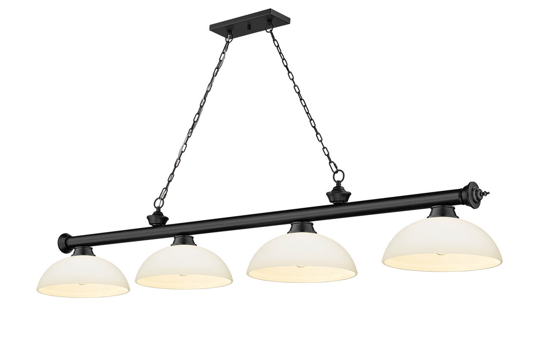 Z-Lite Cordon 2306-4MB-DMO14 Pendant Light - Matte Black