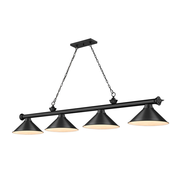 Z-Lite Cordon 2306-4MB-MB15 Pendant Light - Matte Black