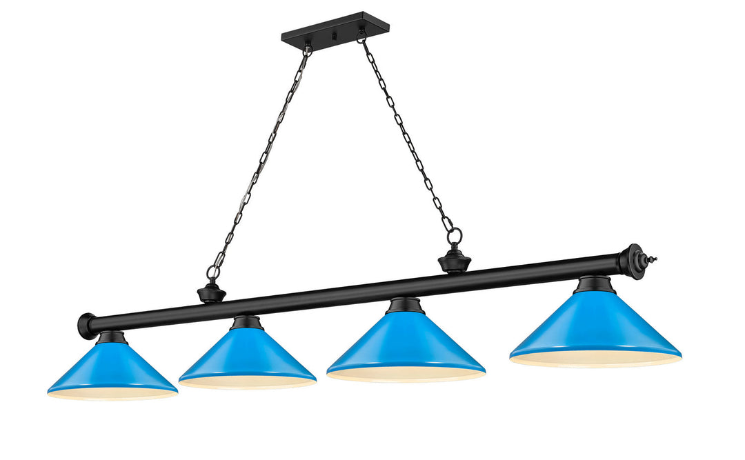 Z-Lite Cordon 2306-4MB-MEB Pendant Light - Matte Black