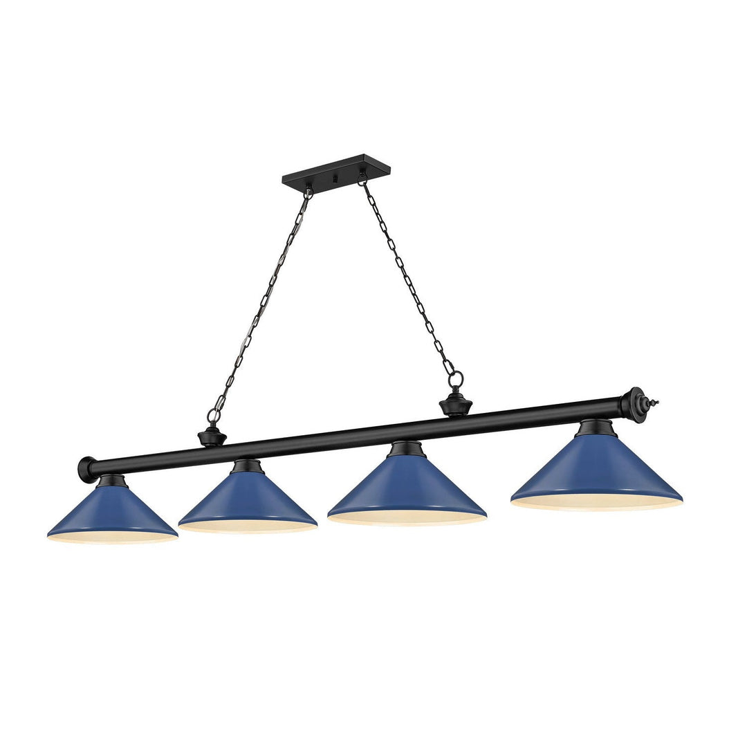 Z-Lite Cordon 2306-4MB-MNB Pendant Light - Matte Black