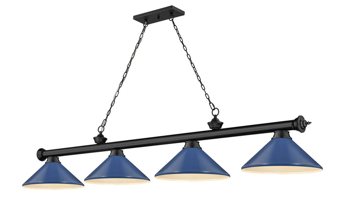 Z-Lite Cordon 2306-4MB-MNB Pendant Light - Matte Black