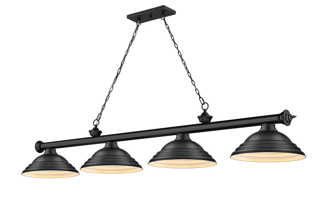 Z-Lite Cordon 2306-4MB-SMB Pendant Light - Matte Black