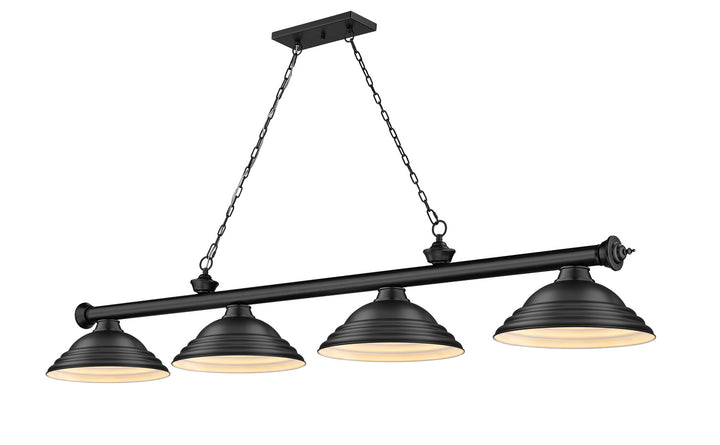 Z-Lite Cordon 2306-4MB-SMB Pendant Light - Matte Black