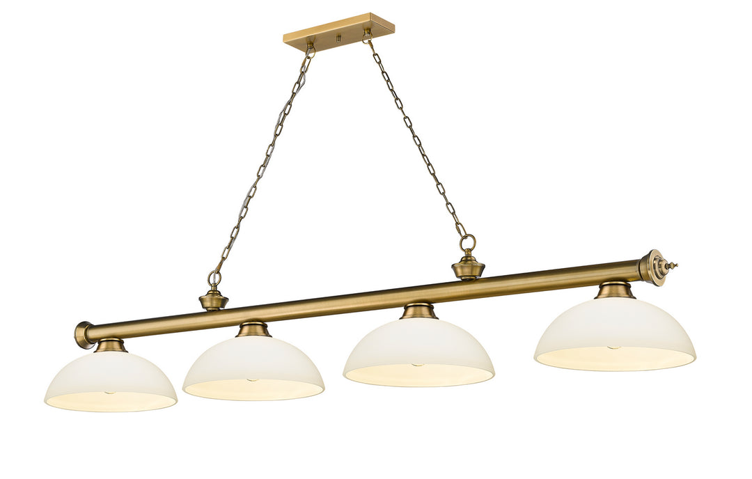 Z-Lite Cordon 2306-4RB-DMO14 Pendant Light - Rubbed Brass