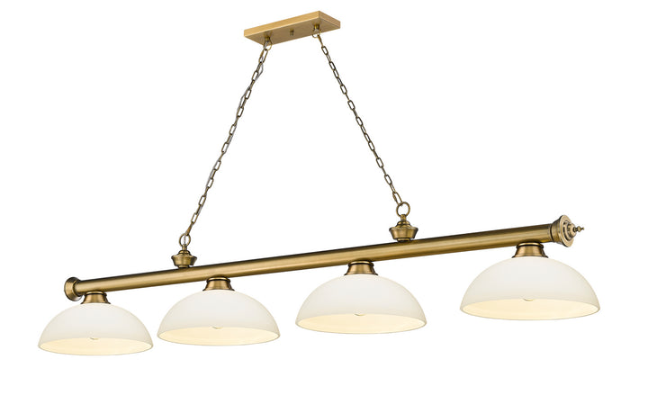 Z-Lite Cordon 2306-4RB-DMO14 Pendant Light - Rubbed Brass