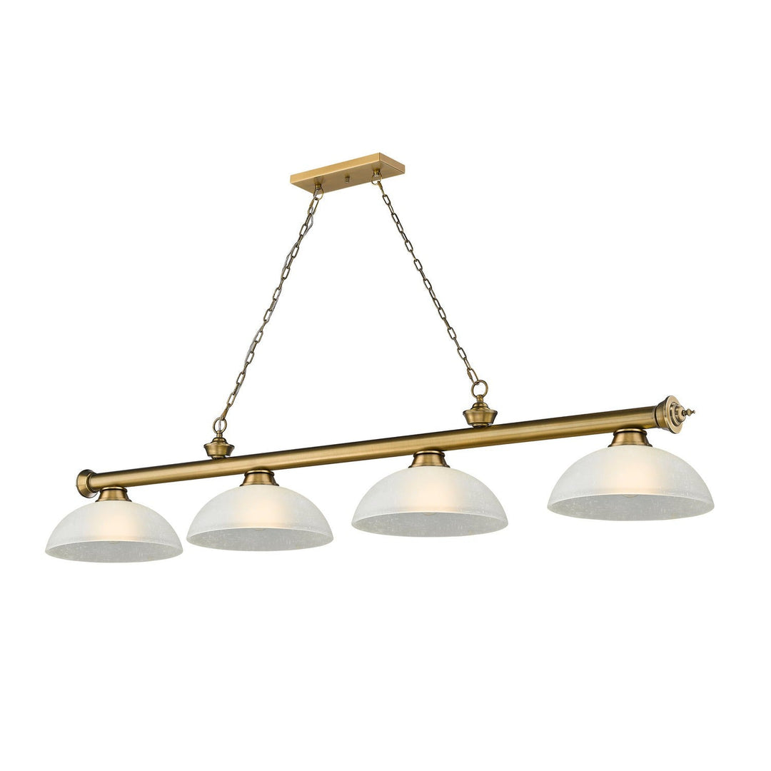 Z-Lite Cordon 2306-4RB-DWL14 Pendant Light - Rubbed Brass