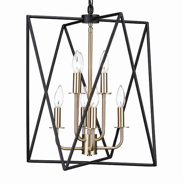 Russell Matrix 103-218/BLK/SG Pendant Light - Black