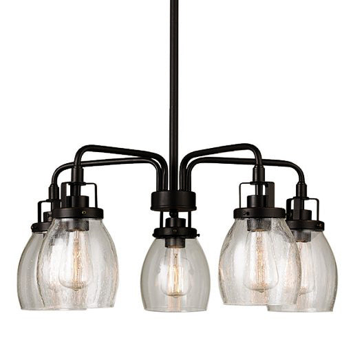 Russell Dayton 172-605/ST/BLK Chandelier Light - Black