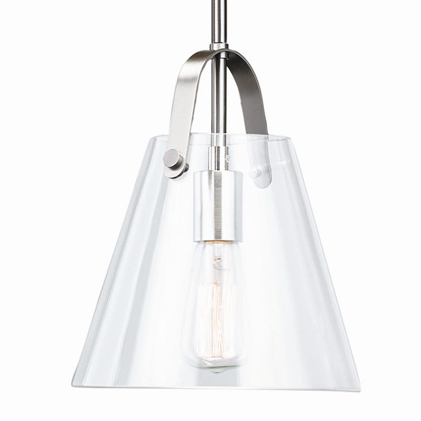 Russell 237-001/BCH/CL Pendant Light - Brushed Chrome