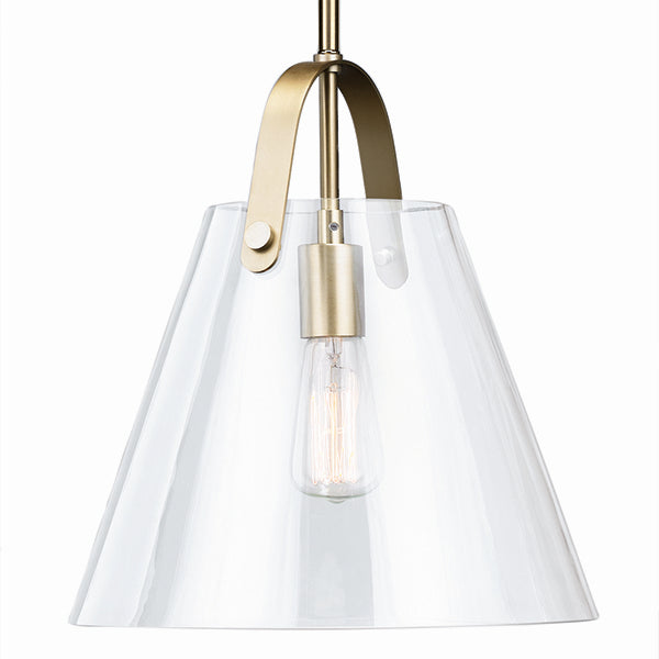 Russell 237-012/SG/CL Pendant Light - Soft Gold