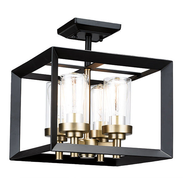 Russell heartland 311-412/BLK/SG Ceiling Light - Black