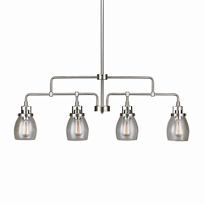 Russell Dayton 472-741/ST/BCH Pendant Light - Brushed Chrome